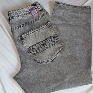 Empyre Light Gray Relaxed Men Jeans